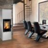 HOUT VRIJSTAAND ROMOTOP FANTASY CERAMIC WIT - Afbeelding 2