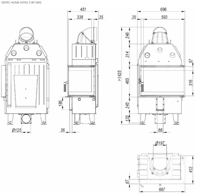 DEFRO INTRA S BP MINI - Afbeelding 4