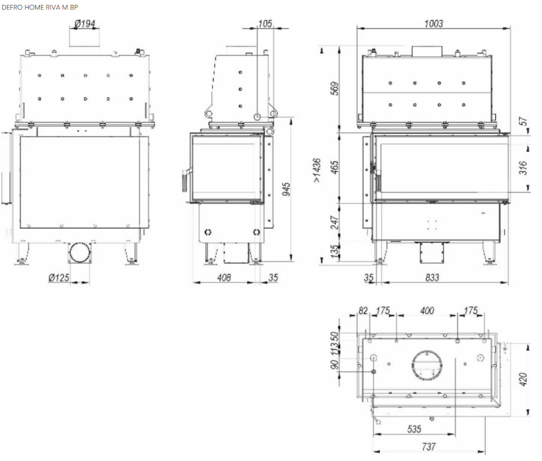 DEFRO RIVA M BL - Afbeelding 3