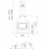 HOUTTOESTEL VRIJSTAAND LORCA R - Afbeelding 8